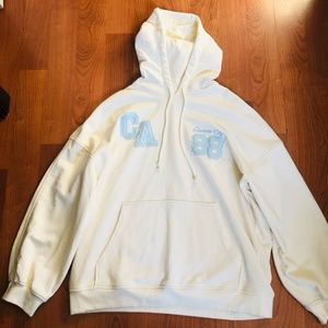 Oversized Dawson City Light Beige Colored Hoodie